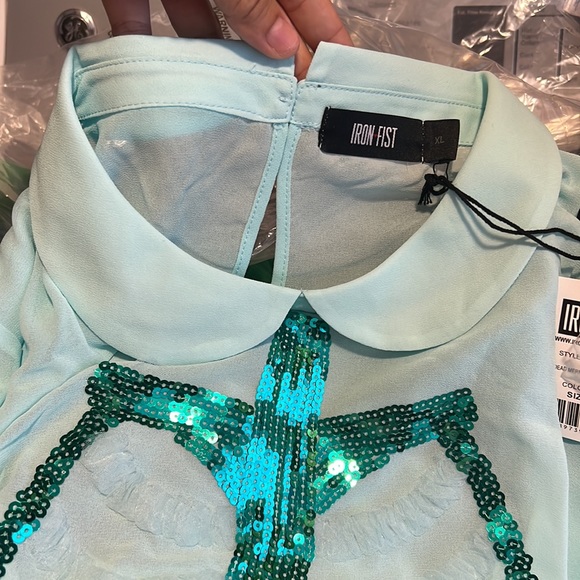 Sz XL Dead Mermaid Walking Dress - Picture 5 of 10